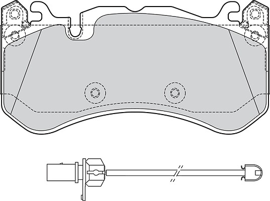 BRAKE PADS AUDI A6 A7 SPORTBACK FR